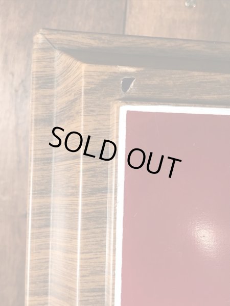 ドクターペッパーのプラスチック製の70年代ビンテージサインボード