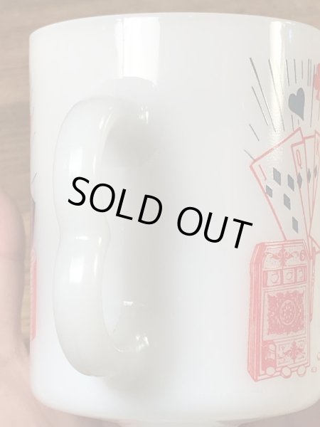 ネバダ州Renoのスーベニア物の70年代ビンテージマグカップ