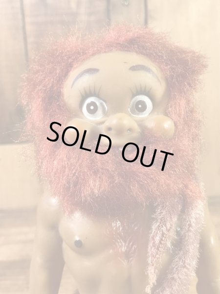 原始人のケイブマンの60年代ビンテージフィギュア