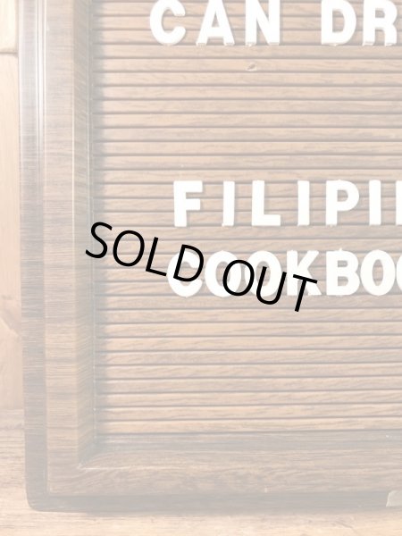 Dr Pepperの看板の70’sヴィンテージメニューボード