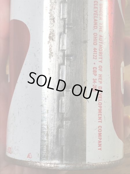 アメリカのヘップコーラの70’sヴィンテージソーダ缶