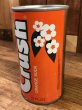 アメリカのクラッシュオレンジソーダの70’sヴィンテージドリンク缶