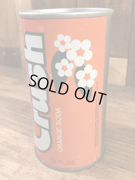 Crush Orange Soda Drink Can クラッシュオレンジソーダ