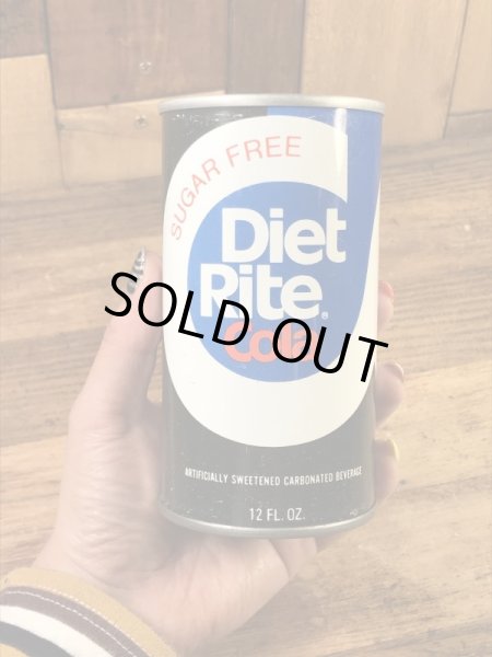 アメリカのダイエットライトコーラの60〜70’sヴィンテージソーダ缶