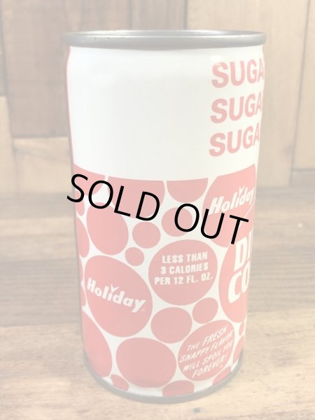 アメリカのホリデイダイエットコーラの60〜70年代ビンテージソーダ缶