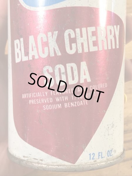アメリカのブラックチェリーソーダの70’sヴィンテージドリンク缶