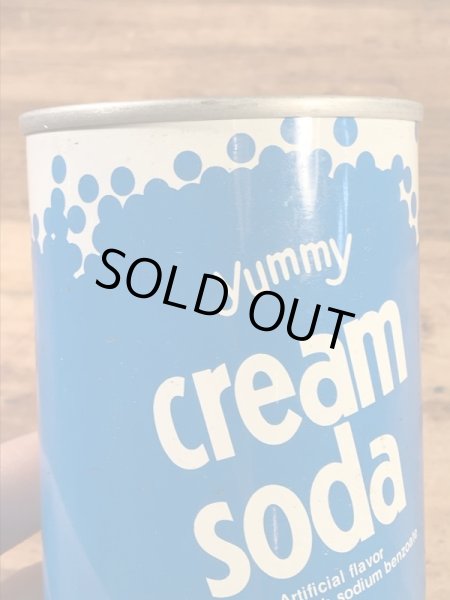 アメリカのクリームソーダの60〜70年代ビンテージスチール缶