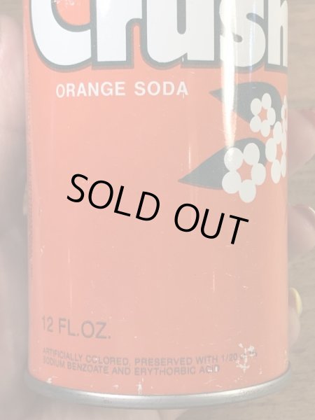 アメリカのクラッシュオレンジソーダの70’sヴィンテージドリンク缶