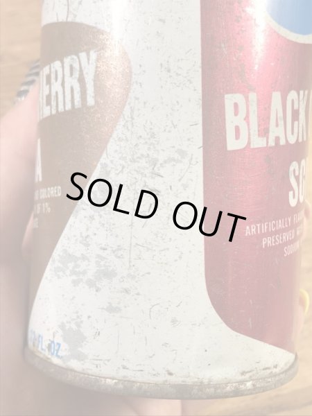 アメリカのブラックチェリーソーダの70’sヴィンテージドリンク缶