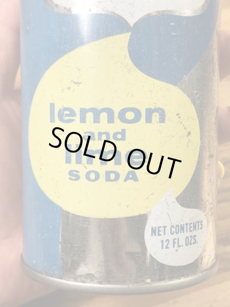 アメリカのレモン&ライムソーダの60〜70’sヴィンテージドリンク缶