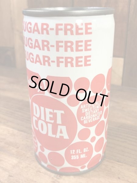 アメリカのホリデイダイエットコーラの60〜70年代ビンテージソーダ缶