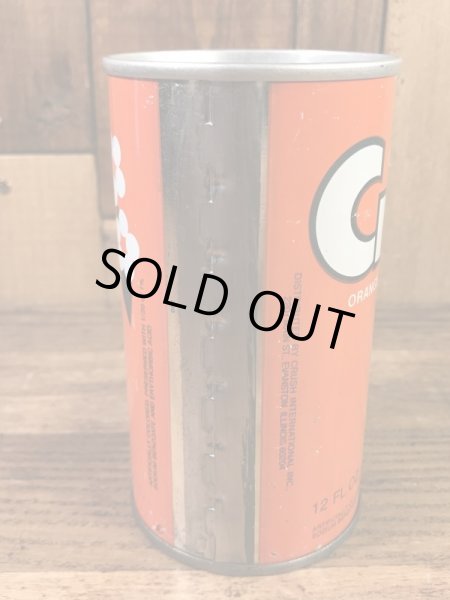 アメリカのソーダ(炭酸飲料)の70年代ビンテージスチール缶