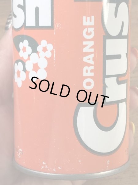 アメリカのクラッシュオレンジソーダの70’sヴィンテージドリンク缶