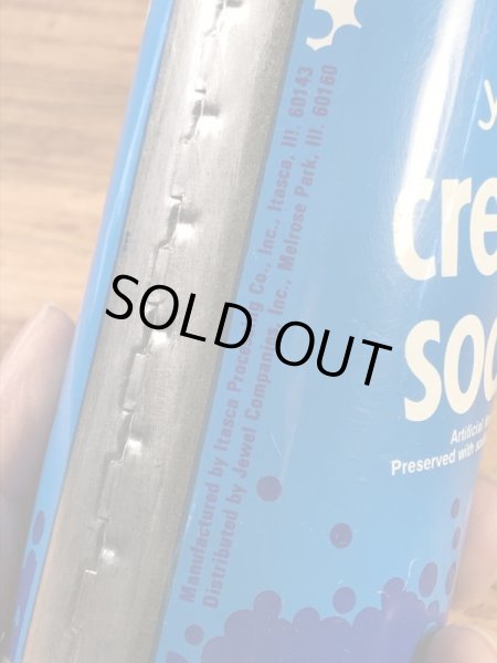 アメリカのクリームソーダの60〜70年代ビンテージスチール缶