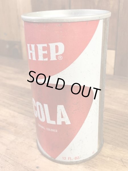 アメリカのヘップコーラの70’sヴィンテージソーダ缶