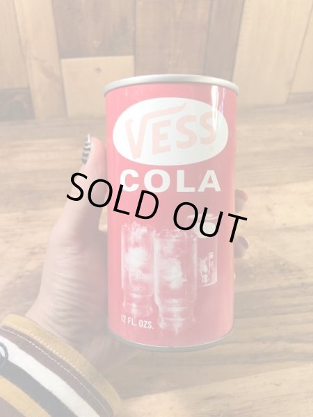 アメリカのVess Colaの60〜70’sヴィンテージソーダ缶