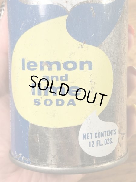 アメリカのレモン&ライムソーダの60〜70’sヴィンテージドリンク缶