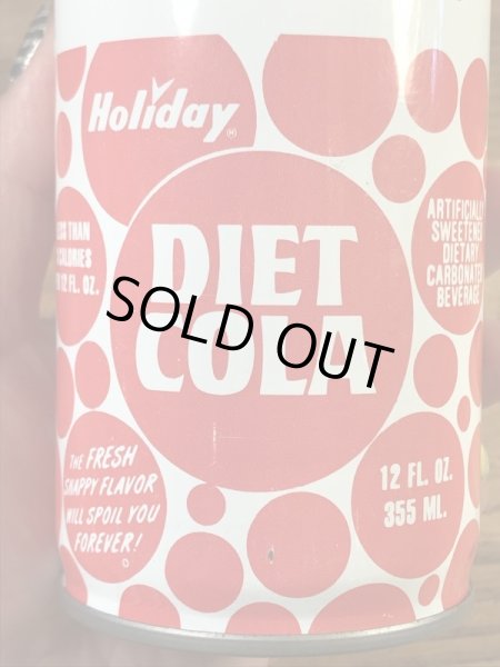 アメリカのホリデイダイエットコーラの60〜70年代ビンテージソーダ缶