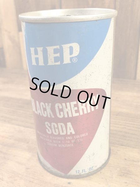 アメリカのブラックチェリーソーダの70’sヴィンテージドリンク缶