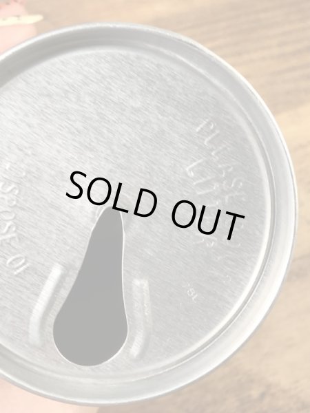 アメリカのクラッシュオレンジソーダの70’sヴィンテージドリンク缶