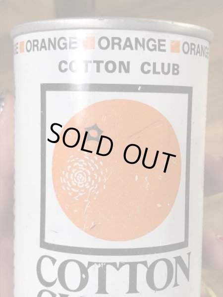 アメリカのオレンジジュース(清涼飲料)の70〜80年代ビンテージスチール缶