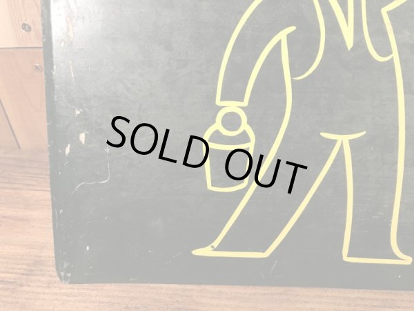 ペインティングのストアディスプレイの50年代〜ビンテージ看板