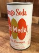 ゴールドメダルのオレンジソーダの60〜70’sヴィンテージ空き缶