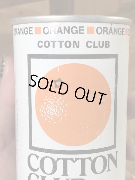 アメリカのオレンジジュース(清涼飲料)の70〜80年代ビンテージスチール缶