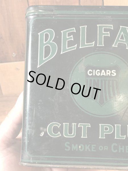 Belfast Cigarsのタバコが入っていた20’s〜ヴィンテージTin缶