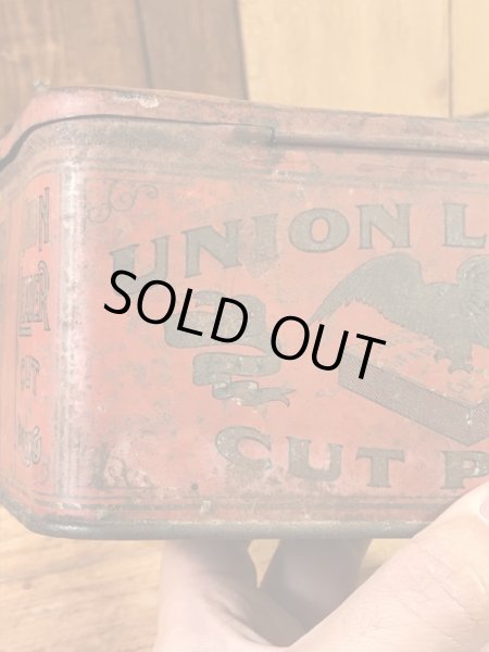 Union Leaderのタバコの20〜30’sヴィンテージTin缶