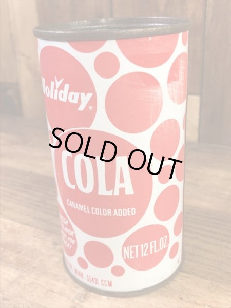アメリカのホリデイコーラの60〜70’sヴィンテージソーダ缶
