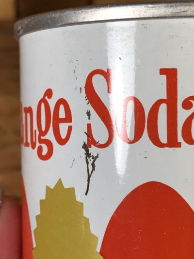 画像1: Gold Medal Orange Soda Drink Can　オレンジソーダ　ビンテージ　スチール缶　ゴールドメダル　60〜70年代