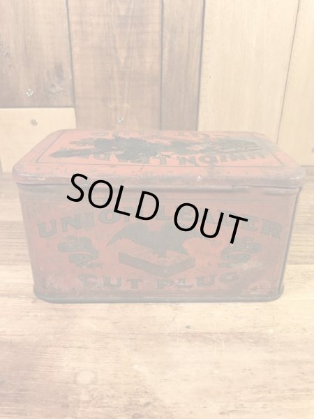 Union Leaderのタバコの20〜30’sヴィンテージTin缶