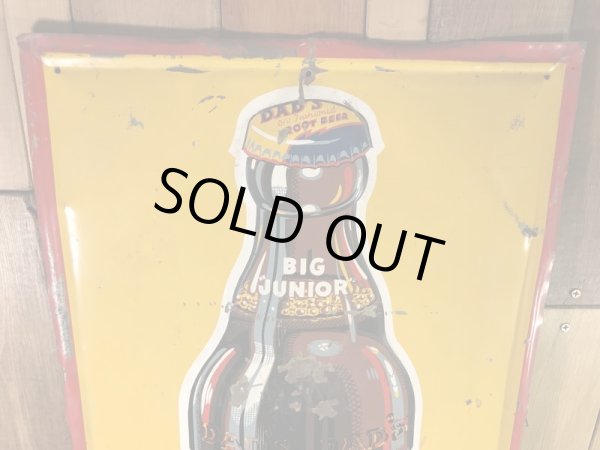 ダッツのルートビアの40年代ビンテージ看板