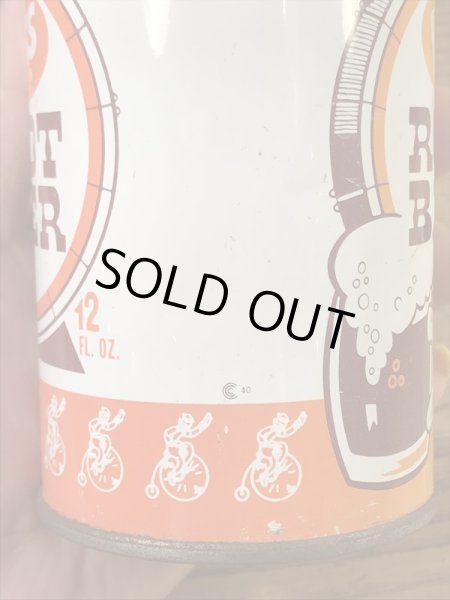 Draft Style Vessのルートビアの60〜70’sヴィンテージ空き缶