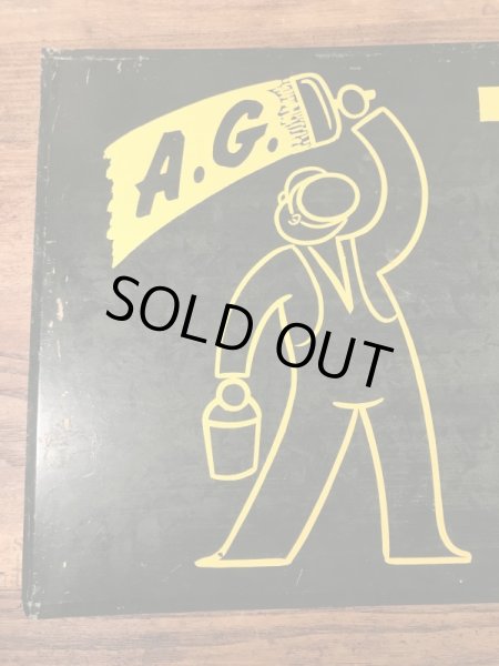 ペインティングのストアディスプレイの50年代〜ビンテージ看板