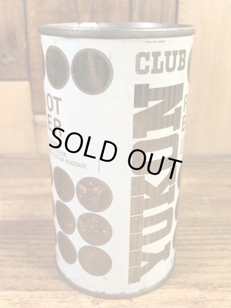 Yukon Clubのルートビアの60〜70’sヴィンテージ空き缶