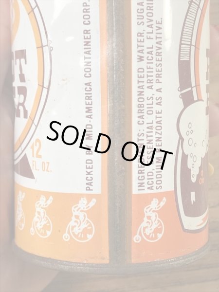 Draft Style Vessのルートビアの60〜70’sヴィンテージ空き缶