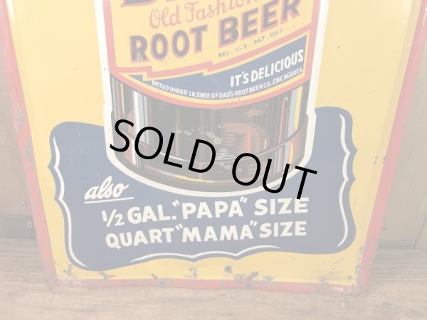 ダッツのルートビアの40年代ビンテージ看板