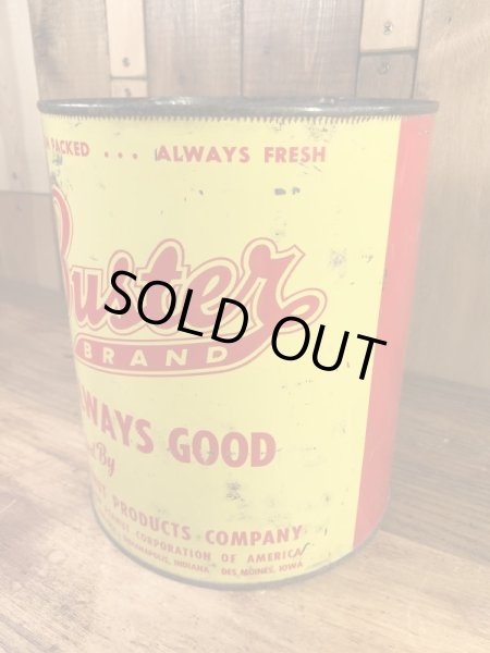 Peanut Products社製のピーナッツが入っていた50’s〜ヴィンテージTin缶