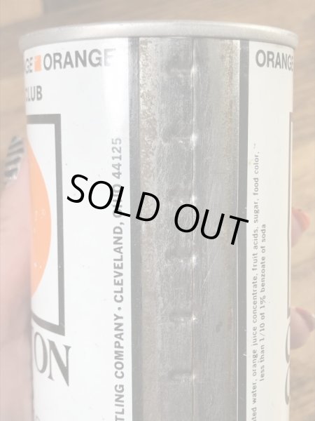 アメリカのオレンジジュース(清涼飲料)の70〜80年代ビンテージスチール缶