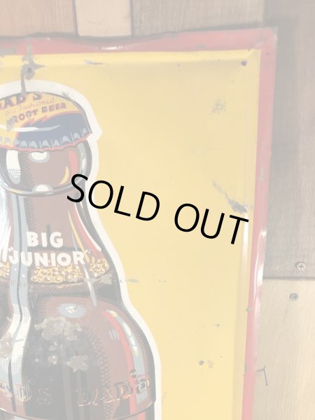 ダッツのルートビアの40年代ビンテージ看板