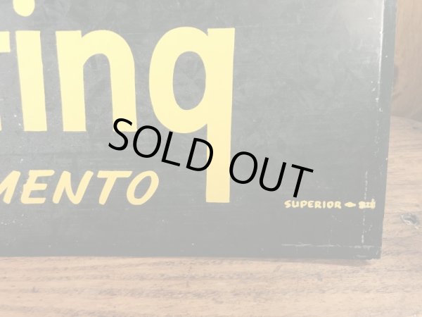 ペインティングのストアディスプレイの50年代〜ビンテージ看板