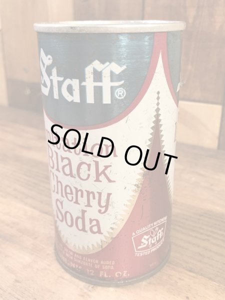 Staffのブラックチェリーソーダの60〜70’sヴィンテージ空き缶