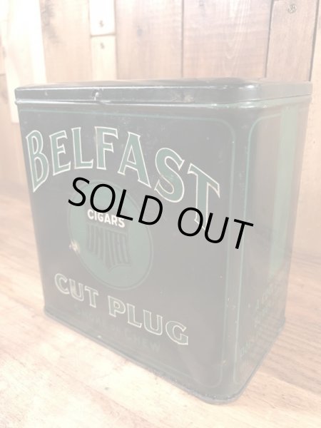 Belfast Cigarsのタバコが入っていた20’s〜ヴィンテージTin缶