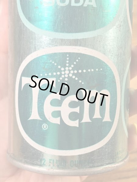 Teemのレモンライムソーダの60〜70’sヴィンテージ空き缶