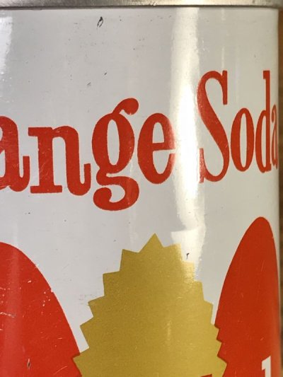 画像3: Gold Medal Orange Soda Drink Can　オレンジソーダ　ビンテージ　スチール缶　ゴールドメダル　60〜70年代