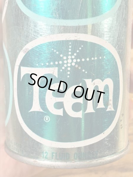 Teemのレモンライムソーダの60〜70’sヴィンテージ空き缶