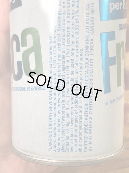 アメリカのFresca Sodaの60〜70’sヴィンテージソーダ缶