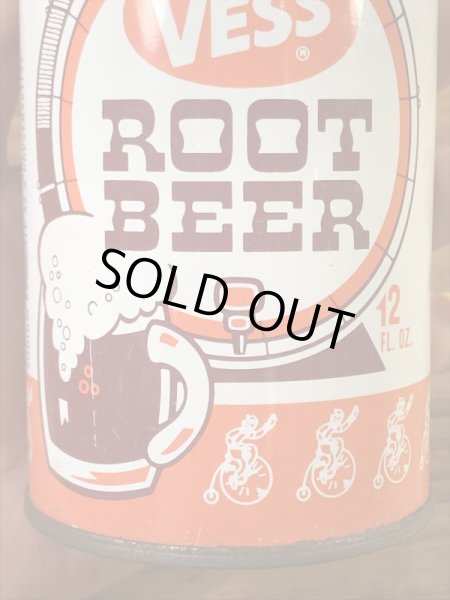 Draft Style Vessのルートビアの60〜70’sヴィンテージ空き缶